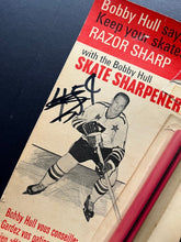 Load image into Gallery viewer, Vintage Bobby Hull NHL Hockey Endorsed Skate Sharpener Blackhawks Original NOS!
