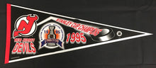 Load image into Gallery viewer, 1995 Stanley Cup Championship Pennant NHL Hockey New Jersey Devils