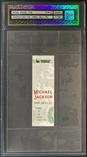 Load image into Gallery viewer, 1992 Michael Jackson Dangerous World Tour Wembley Stadium Concert Ticket iCert