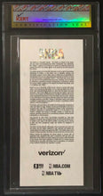 Load image into Gallery viewer, 2016 NBA Basketball All-Star Toronto Ticket Kobe Bryant Last Appearance Graded 9