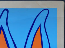 Load image into Gallery viewer, 1950s Looney Tunes Bugs Bunny 24x24 Screenprint Poster Vintage Cartoons