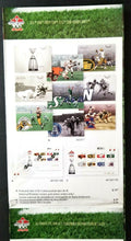 Load image into Gallery viewer, 2012 CFL Football Grey Cup Full Stamp Set Canada Post Brochure Unused Argos