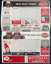 Load image into Gallery viewer, 1966 Los Angeles Dodgers vs. Pittsburgh Pirates Program MLB Baseball Vintage