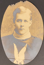 Load image into Gallery viewer, 1902 Vintage Montreal Hockey Club Archie Hooper Photo and Dinner Invitation