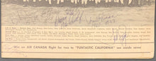 Load image into Gallery viewer, 1967 Hamilton Tiger-Cats Autographed Signed Program CFL Football VTG Grey Cup
