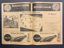 Load image into Gallery viewer, 1946-47 Stanley Cup Finals Hockey Program Montreal Forum Canadiens Maple Leafs