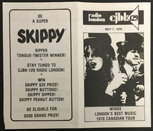 Load image into Gallery viewer, 1976 CJBK-129 Radio Station London's Best Survey Chart Music Queen Abba Rare