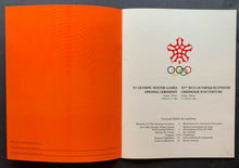 Load image into Gallery viewer, 1988 Calgary Winter Olympics Opening Ceremonies Official Program Vintage
