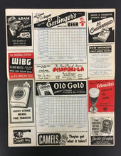 Load image into Gallery viewer, 1943 Philadelphia Phillies v Brooklyn Dodgers Baseball Program Signed Bob Finley