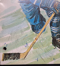 Load image into Gallery viewer, 1968 Toronto Maple Leafs Autographed Program Signed x7 Orr Imlach Horton JSA
