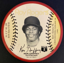Load image into Gallery viewer, 1983 MLB Baseball New York Yankees Roy Rogers Promo Lids Full Set (12) Winfield