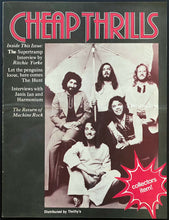 Load image into Gallery viewer, 1977 Cheap Thrills Issue Rock Music Magazine Legendary Canadian Supertramp Cover