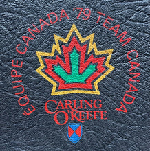 Load image into Gallery viewer, 1979 Team Canada Hockey Team Issued Portfolio World Ice Hockey Championship