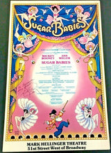Load image into Gallery viewer, Sugar Babies Broadway Musical Revue Poster Signed By Mickey Rooney & Ann Miller