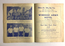 Load image into Gallery viewer, 1947 Football Program McGill Vs Varsity University Of Toronto Varsity Stadium