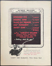 Load image into Gallery viewer, Toronto Maple Leafs Montreal Royals Program International League Baseball VTG