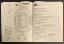 Load image into Gallery viewer, 1971 Buffalo Memorial Auditorium NHL Hockey Program Sabres vs Golden Seals