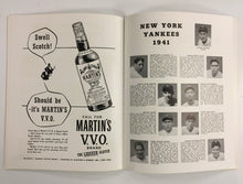 Load image into Gallery viewer, 1941 World Series Baseball Program HOF Joe Gordon Signed Autographed JSA LOA