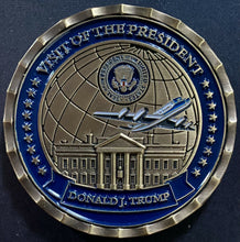 Load image into Gallery viewer, Original Authentic Donald Trump Challenge Coin July 2018 Issue White House