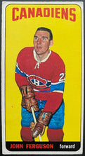 Load image into Gallery viewer, 1964-65 Vintage Montreal Canadiens John Ferguson Topps Tallboy NHL Hockey Card