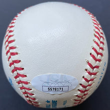 Load image into Gallery viewer, Jim Abbott Signed Official MLB Baseball Autographed JSA COA Angels Yankees