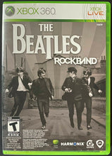 Load image into Gallery viewer, 2009 XBox 360 The Beatles Rock Band Video Game + Booklet Vintage Fab 4 Music