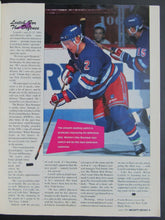 Load image into Gallery viewer, 1991 Beckett Hockey Monthly Magazine Autographed By Eric Lindros World Juniors