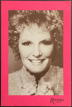 Load image into Gallery viewer, Circa 1970 Vintage Riviera Las Vegas Versailles Room Menu Helen Reddy Pictured