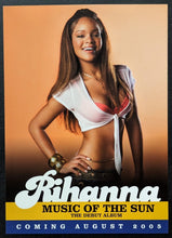 Load image into Gallery viewer, 2005 Rihanna Promo Card Music of the Sun Debut Album Pop/R&B Music Promotion