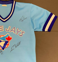 Load image into Gallery viewer, Vintage 1985 Toronto Blue Jays MLB Baseball Jersey Autographed Signed x5 Moseby