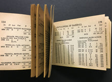 Load image into Gallery viewer, 1956 Vest Pocket Encyclopedia Of Baseball Vintage Old Advertising Major League