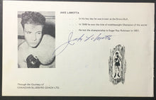 Load image into Gallery viewer, Paul Henderson + Jake Lamotta Signed Biography Photo Hockey Boxing Auto JSA COA