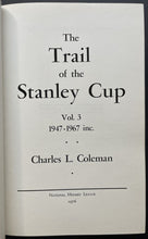 Load image into Gallery viewer, 1976 The Trail Of The Stanley Cup Hard Cover Book Volume 3 NHL Hockey