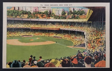 Load image into Gallery viewer, Circa 1930's Polo Grounds Field Stadium Unused Baseball Postcard New York USA