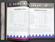 Load image into Gallery viewer, 1995 Toronto Raptors 1st Game Program Signed Damon Stoudamire ROY NBA JSA Auto