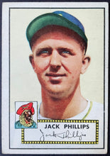 Load image into Gallery viewer, 1952 Topps Baseball Jack Phillips #240 Pittsburgh Pirates MLB Card Vintage