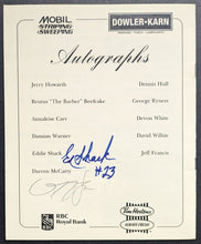 Load image into Gallery viewer, 2013 St. Thomas Sports Celebrity Dinner Signed Eddie Shack Program Autographed