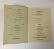 Load image into Gallery viewer, 2002 University Prince Edward Island PEI Convocation Program Stompin Tom Connors