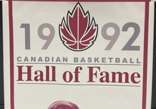 Load image into Gallery viewer, Canadian National Basketball Hall of Fame Jack Donohue 10 Foot Vinyl Banner HOF