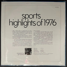 Load image into Gallery viewer, 3 Sports Highlights LP Records 1973 + 1975 + 1976 Sealed Sports Album Don Gillis