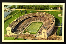 Load image into Gallery viewer, 1950's Ohio State University Stadium Vintage Postcard