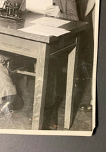 Load image into Gallery viewer, 1930 Thomas Edison Type 1 Original Photo Famous Inventor Demonstrating Early TV