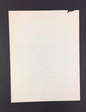 Load image into Gallery viewer, 1950 Vintage NHL Letter Ottawa Senators Hockey Regarding Larry Regan