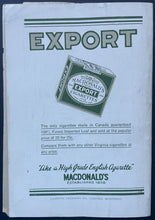 Load image into Gallery viewer, 1930 Rare Montreal Forum Hockey Program NHL Maroons v Detroit Cougars Vintage