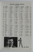 Load image into Gallery viewer, 1952 Season MLB Philadelphia Phillies All Time Records & Rosters Baseball VTG