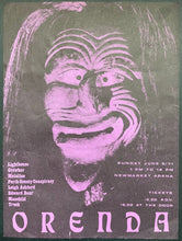 Load image into Gallery viewer, 1971 Orenda Rock Concert Handbill Vintage Lighthouse Crowbar Mainline Manchild