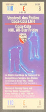 Load image into Gallery viewer, 1993 NHL All Star Skills/Heroes of Hockey Game Ticket Last @ Montreal Forum VTG