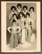 Load image into Gallery viewer, 1977 Janet & Michael Jackson CBS Press News Photo Poses With Jackson EIGHT