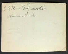 Load image into Gallery viewer, 1932 World Hockey Championship Photo Action Between Sweden + Czech Republic 5x7