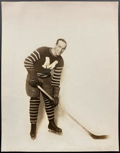 Load image into Gallery viewer, 1930 Vintage Rice Photo NHL Montreal Maroons Hockey HOF George Boucher